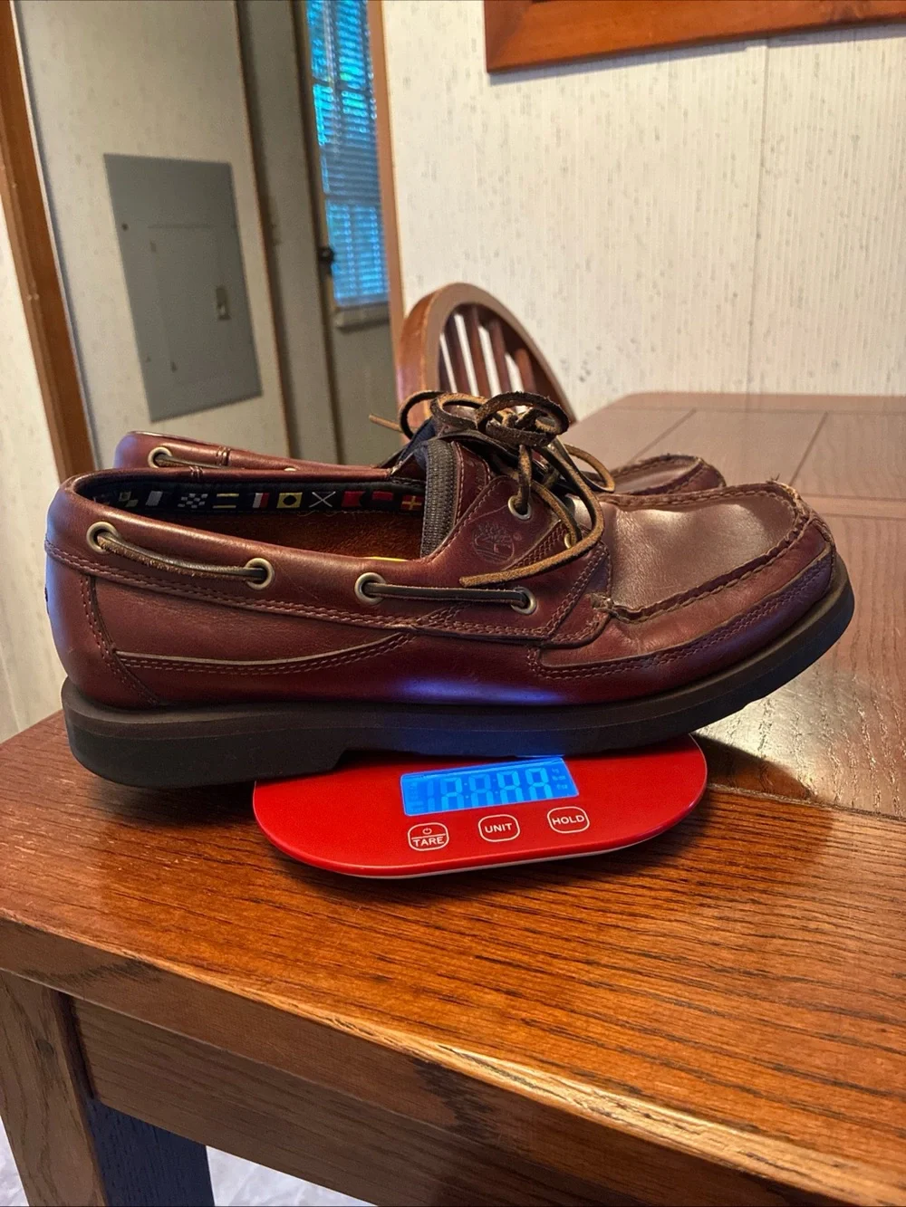 Timberland Echo Bay Boat Shoes Men’s 9.5 Leather Vintage 2 Eye Deck Shoes 71026